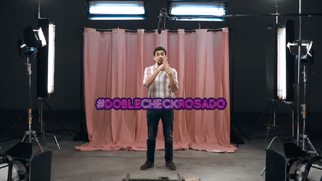 #DobleCheckRosado