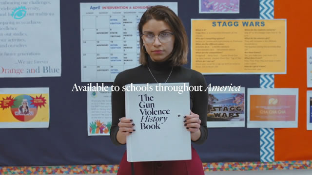 The gun violence history book