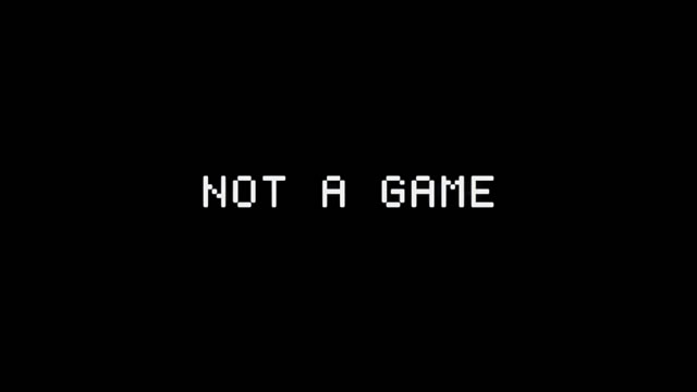 Trailer - NOT A GAME