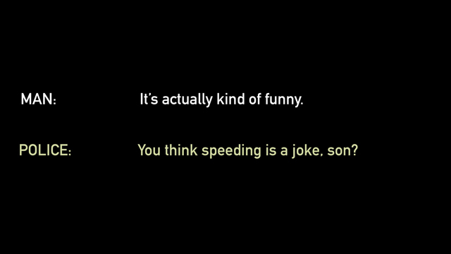 Slow down Chevrolet