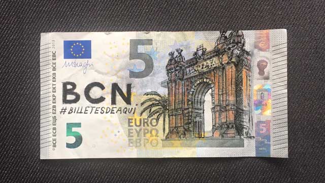 #BilletesDeAquí (versión catalán)