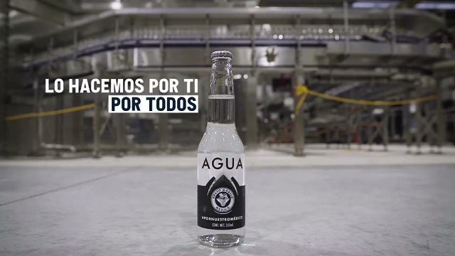 Botellas de agua