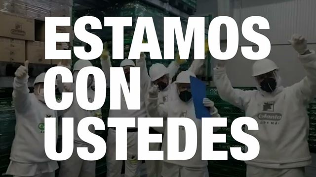 Estamos con ustedes