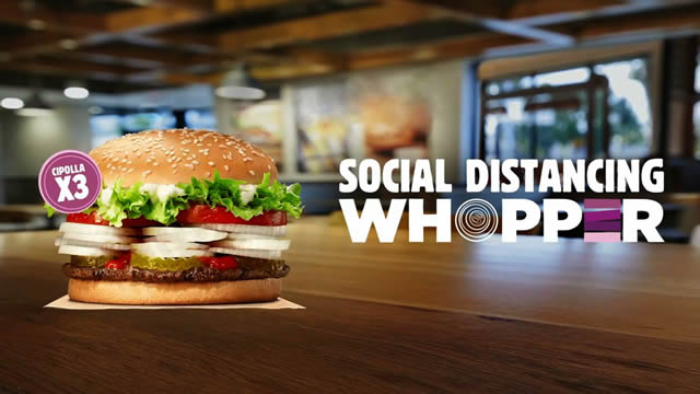 Social Distancing Whopper