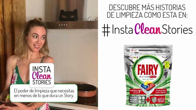 #InstaCleanStories Fairy máquina