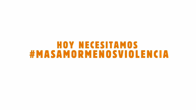 #MásAmorMenosViolencia 1