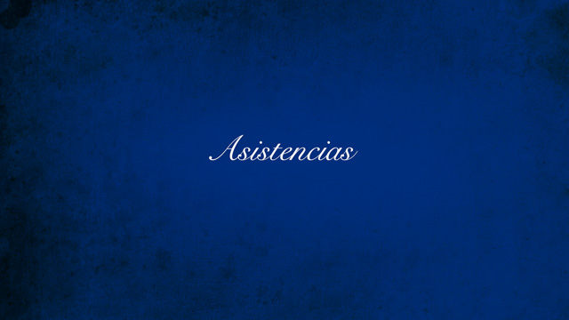 Asistencias