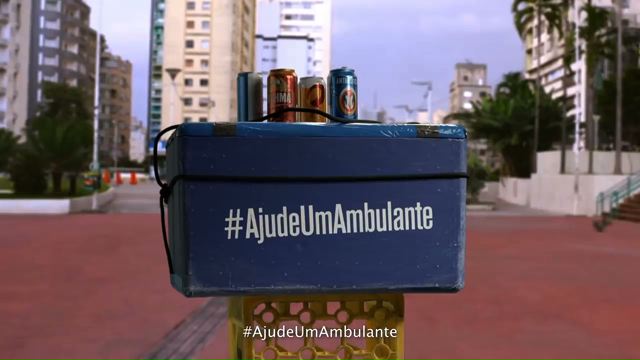 #AjudeUmAmbulante