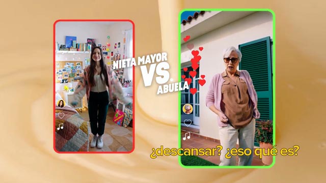 Nieta mayor vs Abuela