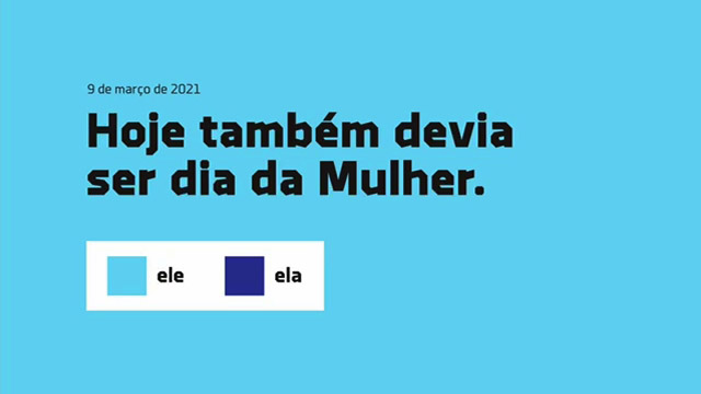 #ElasTambémJogam Jornal Azul