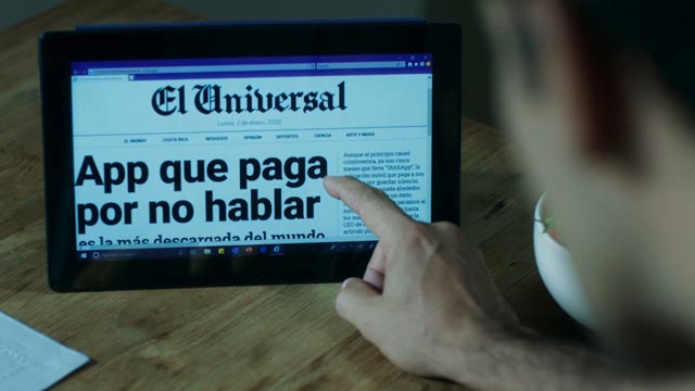 La app que te paga por no habla