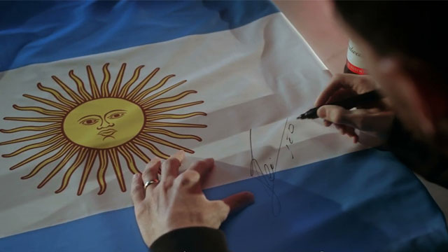 La firma del King