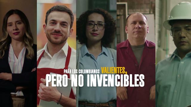 Colombianos Valientes pero no invencibles