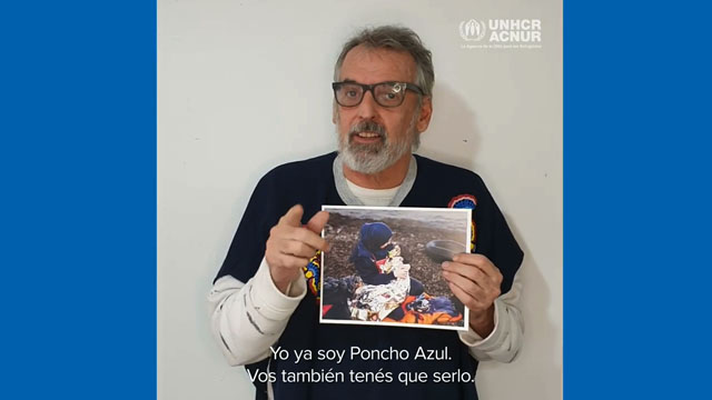 Benito Fernández es un Poncho Azul