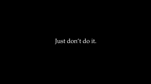 Nike Dont do it
