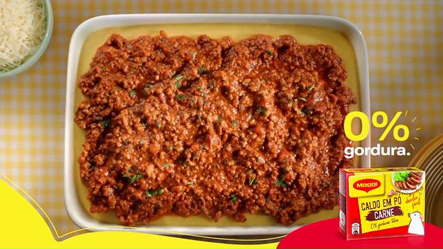 Carne moída com Polenta