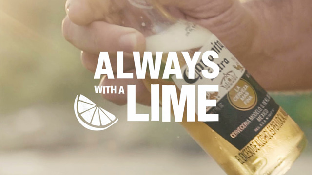 Lime Bottle Refreshment