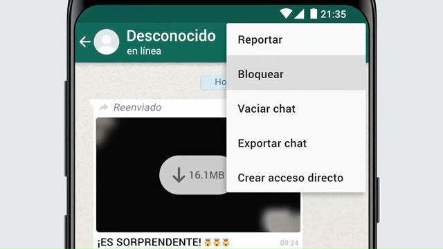 Block contact