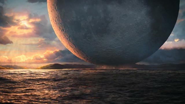 The day the Moon came to Earth