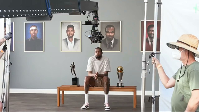 Behind the scenes - Welcome to NBA Lane