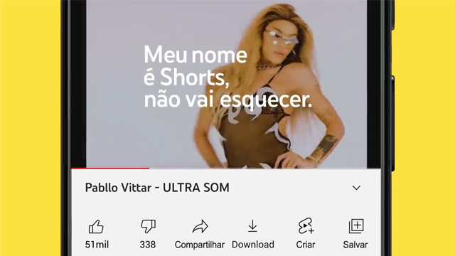 Se tem Pabllo Vittar, tem um Shorts disso