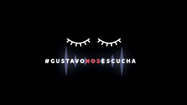 Gustavo nos escucha