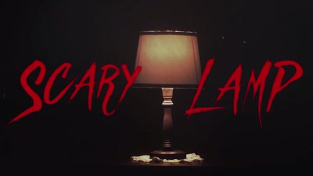 Scary lamp