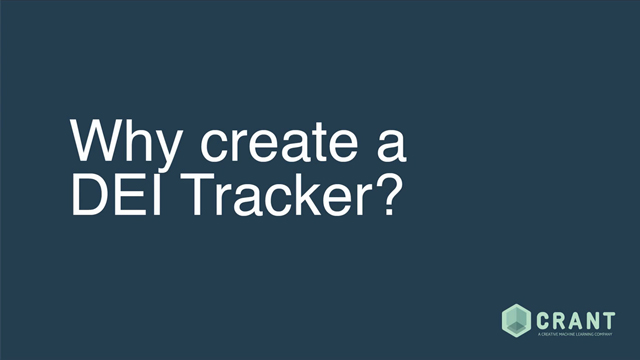Diversity Equity and Inclusion tracker