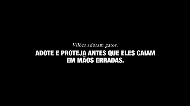 Vilões Adoram Gatos