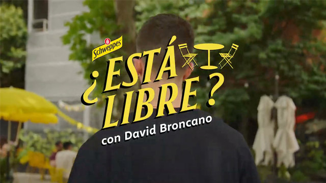 ¿Está libre? by Schweppes con David Brocano