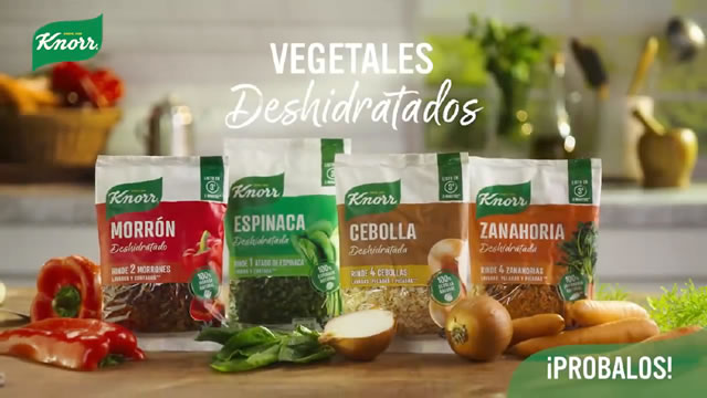 Nuevos Vegetales Deshidratados Knorr