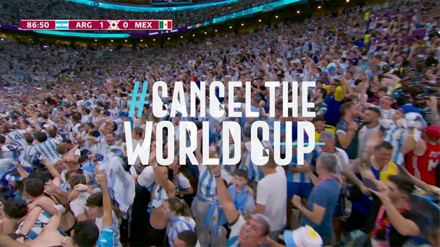 #CancelTheWorldCup