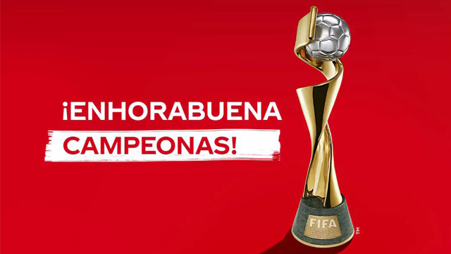 Enhorabuena Campeonas