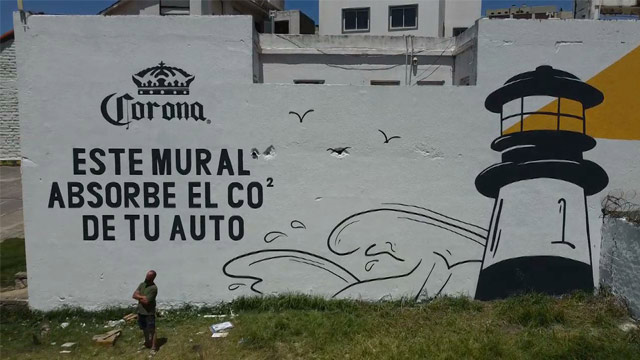 Este mural absorve el CO2 de tu auto 1