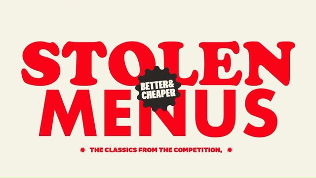 Stolen Menus