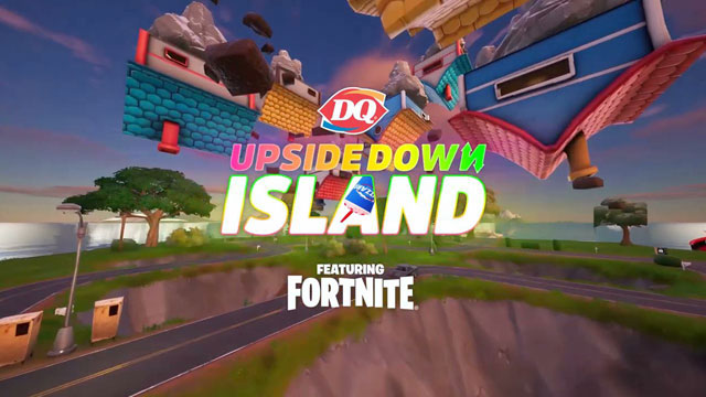 Upside Down Island ft. Fortnite
