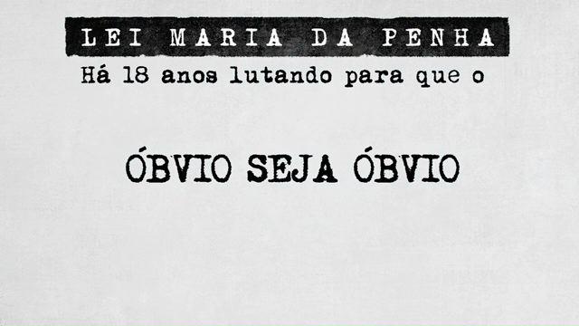 Lei Maria da Penha