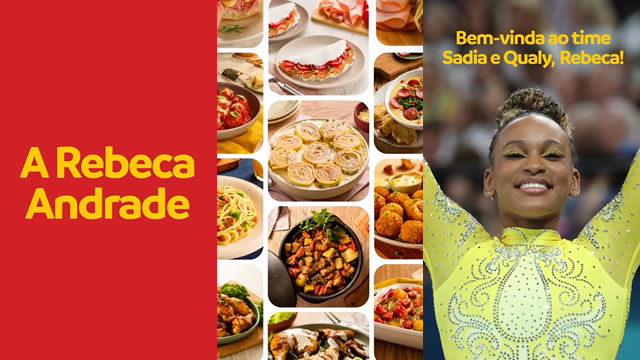 A gente sabe que a Rebeca Andrade
