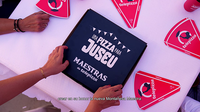 Una pizza para Juseu