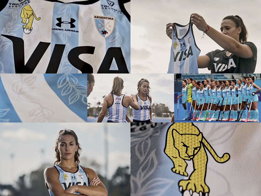 Nina y Under Armour hacen para Las Leonas