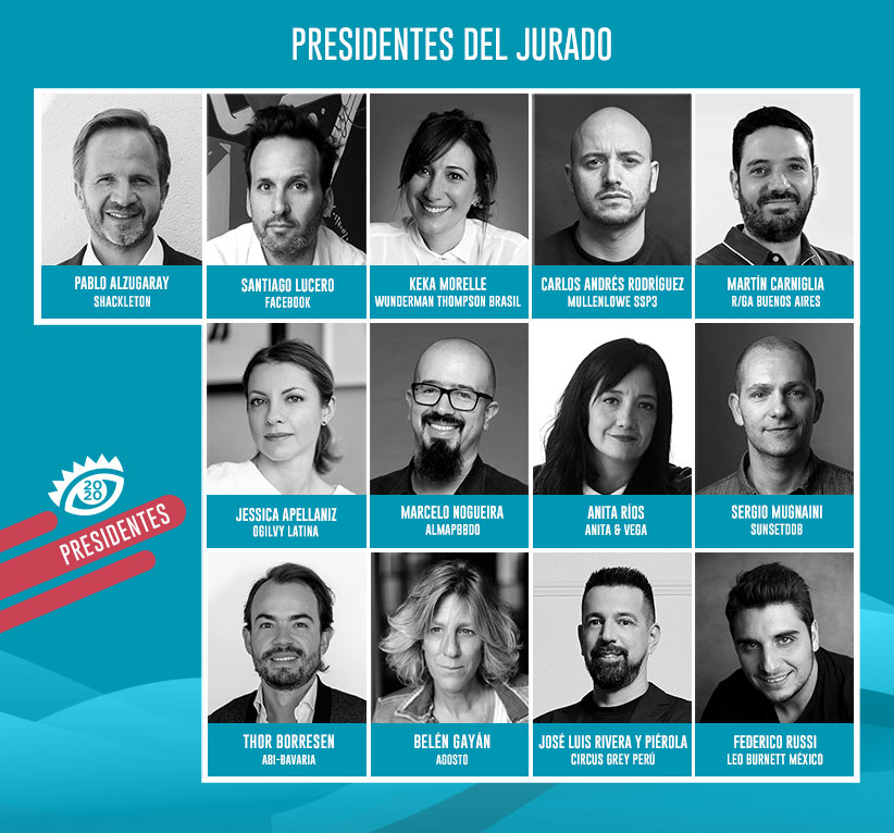 Todos los Presidentes y Jurados de El Ojo 2020