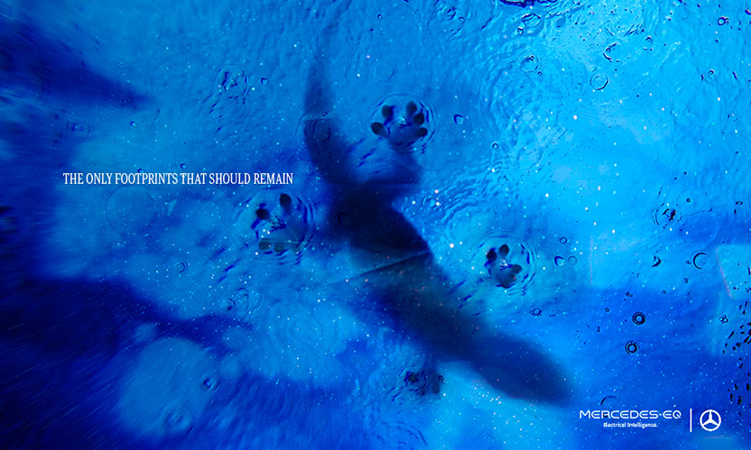 Campaña Mercedes Benz - The only footprints that should remain
