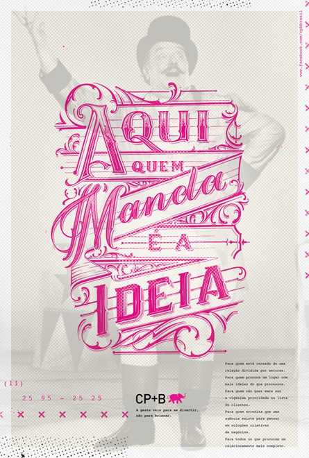 Aqui quem manda é a ideia