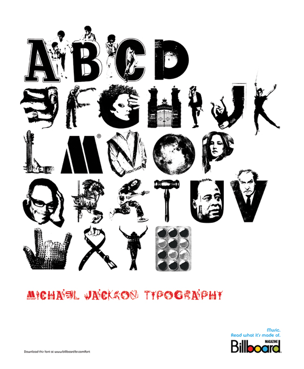 Michael Jackson Typography