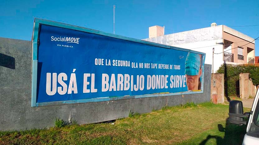 Campaña Segunda Ola - Usá el barbijo donde sirve