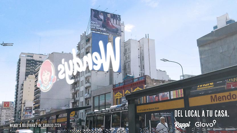 Campaña Wendys - Vidrios