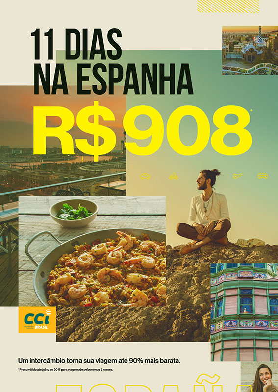 Campaña CCI Brasil - As viagens mais baratas do Mundo