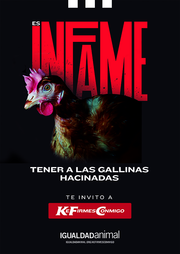 Campaña Igualdad Animal -  KFC: Ke Firmes Conmigo