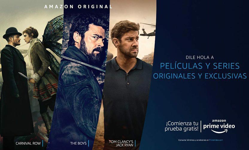 Dile Hola a Amazon Prime Video - Chile