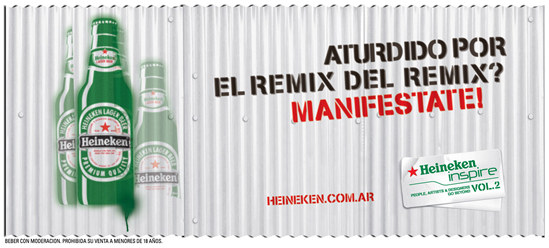 Campaña - Heineken Inspire Vol.2 (La Age Argentina)